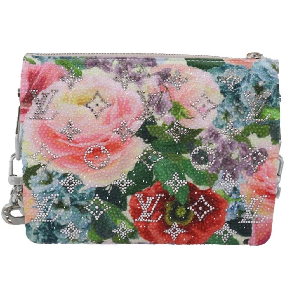 LOUIS VUITTON Monogram Flower Kussan BB Bag Multicolor M21157 LV Auth 76444SAM - Picture 2 of 16